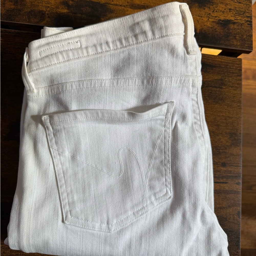Citizens Of Humanity White Skinny Jeans